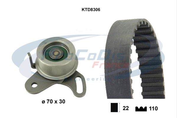 PROCODIS FRANCE Комплект ремня ГРМ KTD8306